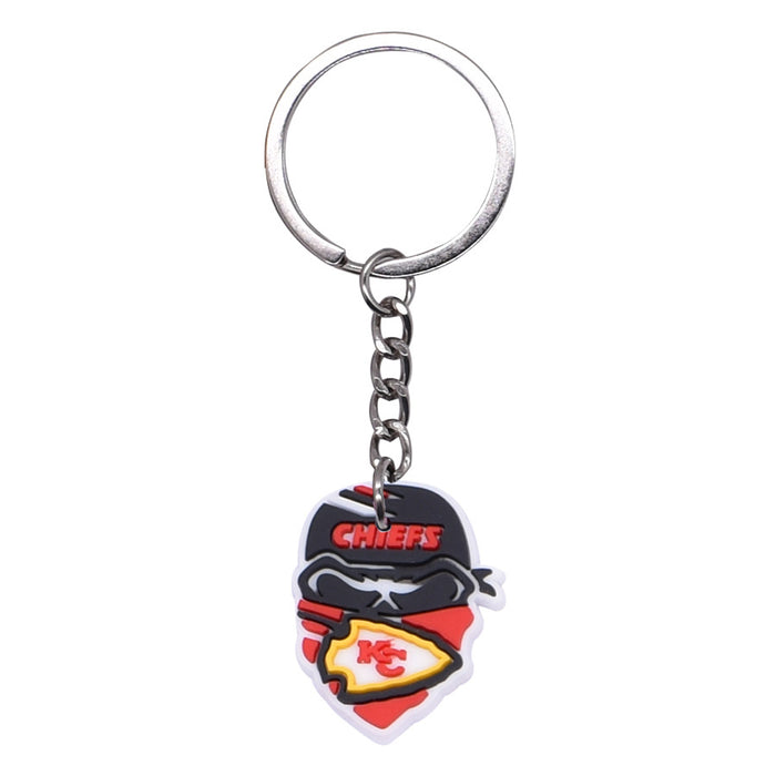 Wholesale of 10PCS Rugby PVC Keychains JDC-KC-SuWen001