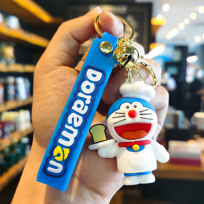 Wholesale Couple Backpack Pendant Creative Car Accessories Keychain
