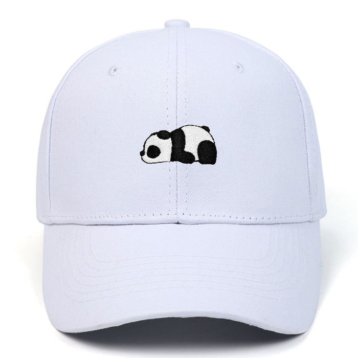 Wholesale Panda Embroidered Cotton Baseball Cap JDC-FH-ChuanYa001