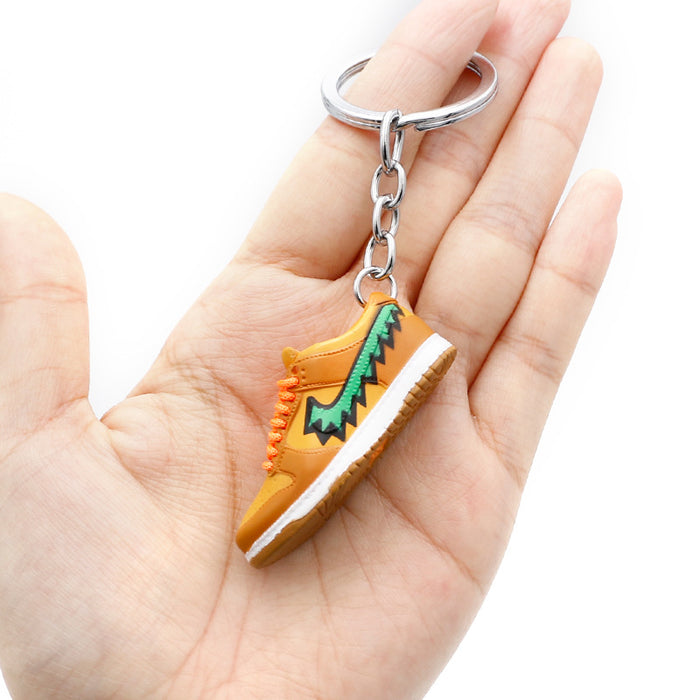 Wholesale PVC Basketball Shoe Model Keychain JDC-KC-QLPing016