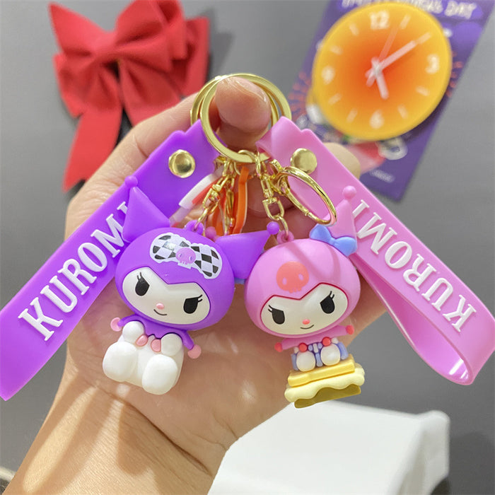 Wholesale PVC Cute Cartoon Doll Keychain JDC-KC-WuYi060