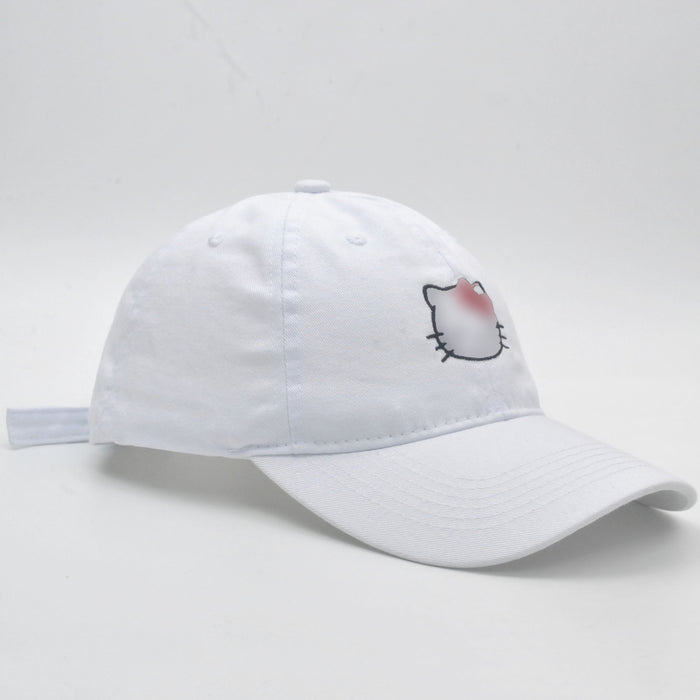 Wholesale Cartoon Cat Embroidered Cotton Baseball Cap JDC-FH-PeiN008