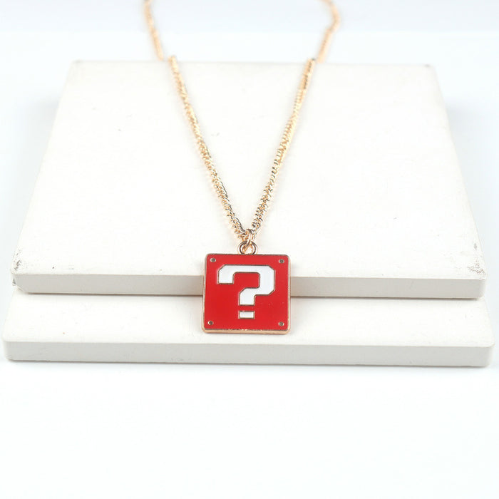 Wholesale Cartoon Alloy Pendant Necklace JDC-NE-FuYu020