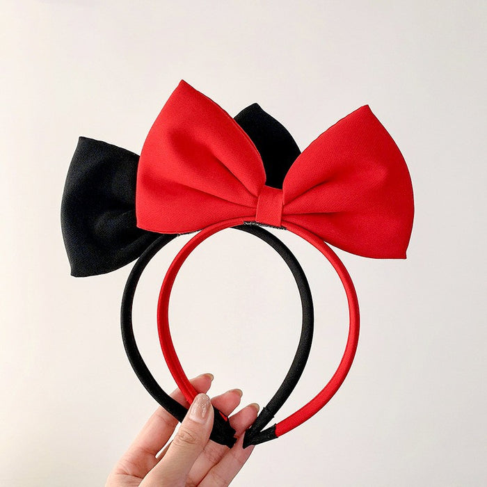 Wholesale Cute and Sweet Three-dimensional Bow Headband JDC-HD-MiaoY001