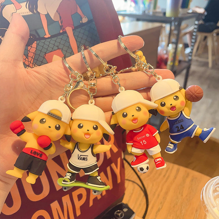 Wholesale Cartoon PVC Doll Keychain JDC-KC-JinGe087