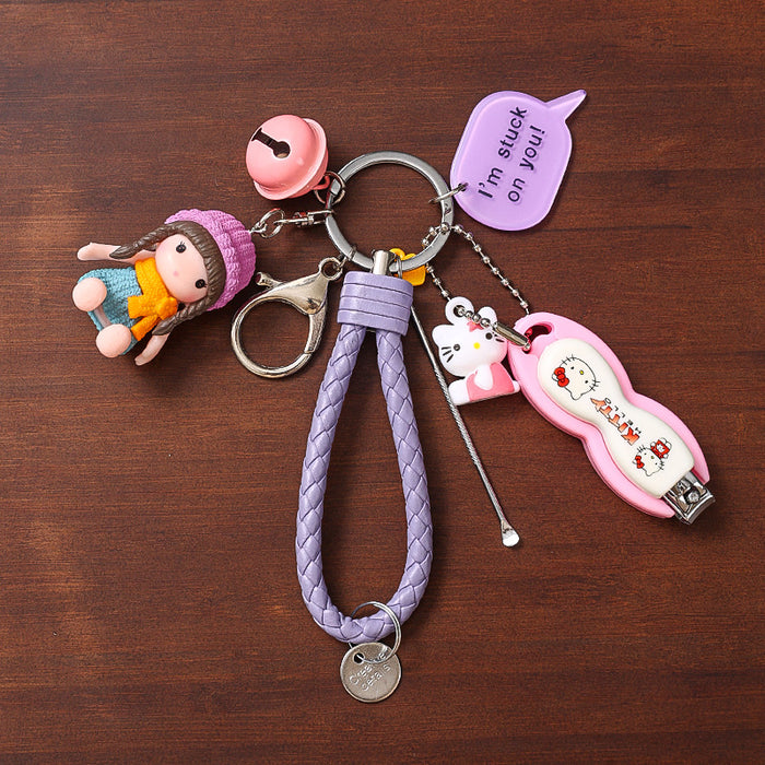 Wholesale Cartoon Cute Keychain  Pendant  Hanging Bag  Key Chain