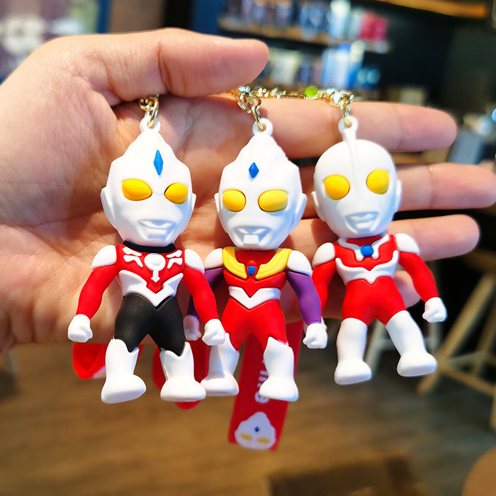 Wholesale Cartoon Doll Rubber Keychain JDC-KC-Tingm009