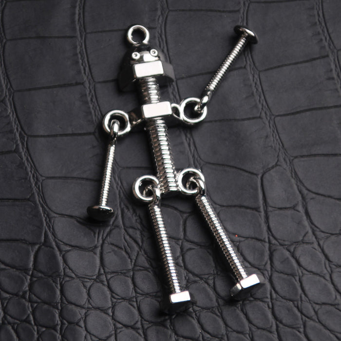 Wholesale Screw Robot Zinc Alloy Keychains JDC-KC-XinJun008