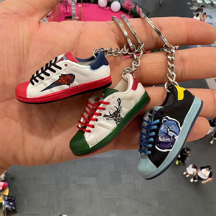 Wholesale PVC Mini Board Shoe Keychain (F) JDC-KC-XingS011