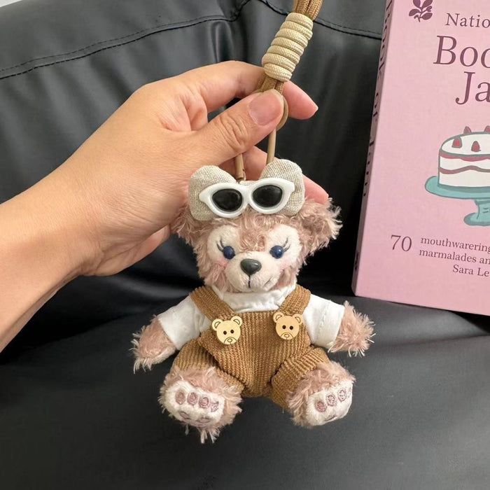 Wholesale Handmade Doll Bag Gift Bear Plush Car Keychain Pendant