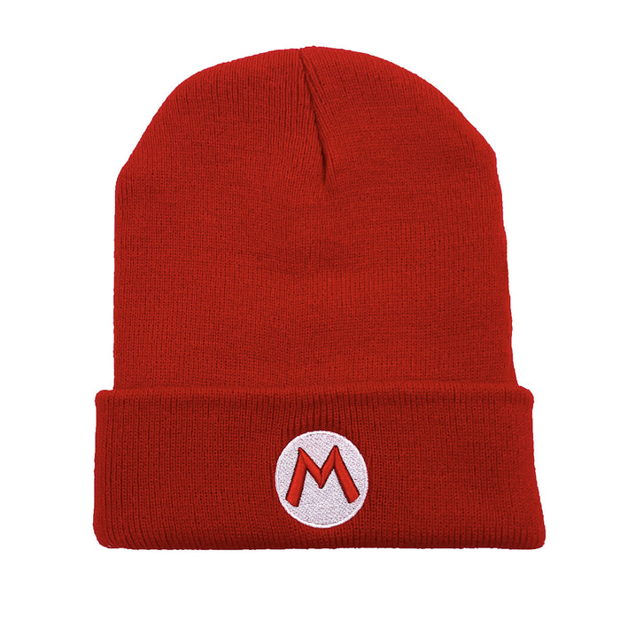 Wholesale Cartoon Anime Embroidery Wool Knitted Hat JDC-FH-AXing026