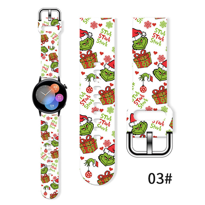 Wholesale Printed Tpu Watch Strap Wrist Strap JDC-WD-NuoQi063