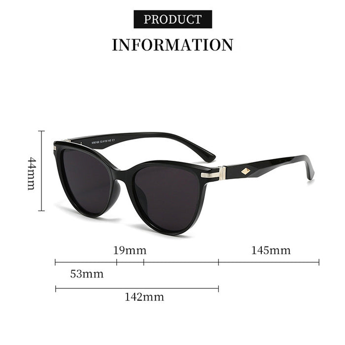 Wholesale Fashionable sunglasses, high-end retro street photography glasses, trendy UV resistant sunglasses