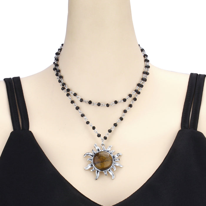 Wholesale Gothic Sun Alloy Necklace JDC-NE-LaiL002