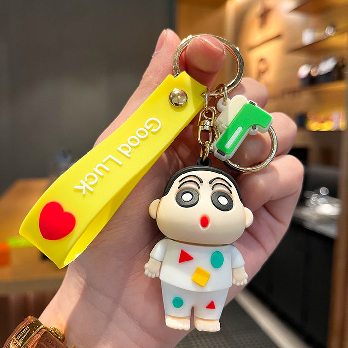 Wholesale Cartoon Silicone Doll Keychain JDC-KC-Tingm304