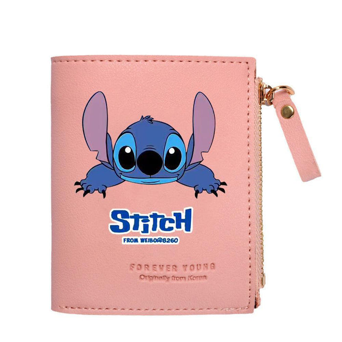 Wholesale PU Cartoon Short Zipper Wallet JDC-WT-WuDuomei003