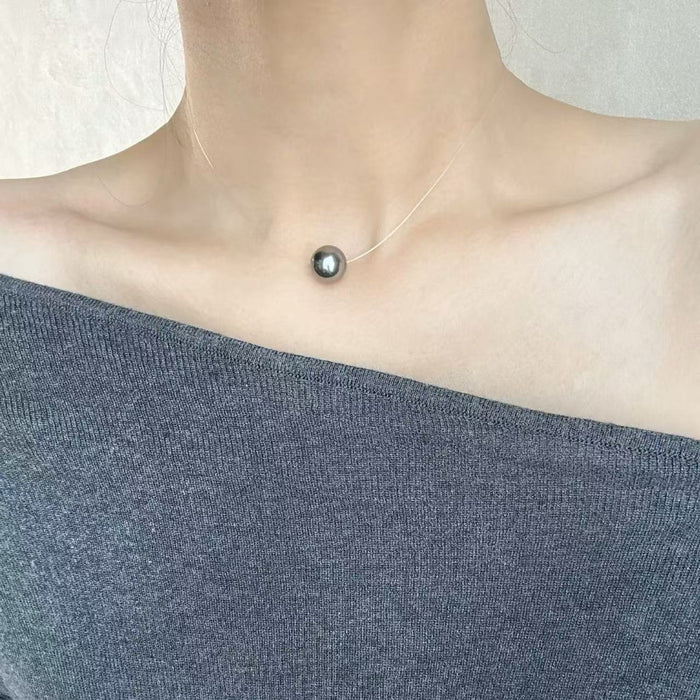 Wholesale Minimally designed pearl necklace, collarbone chain, niche temperament, versatile necklace