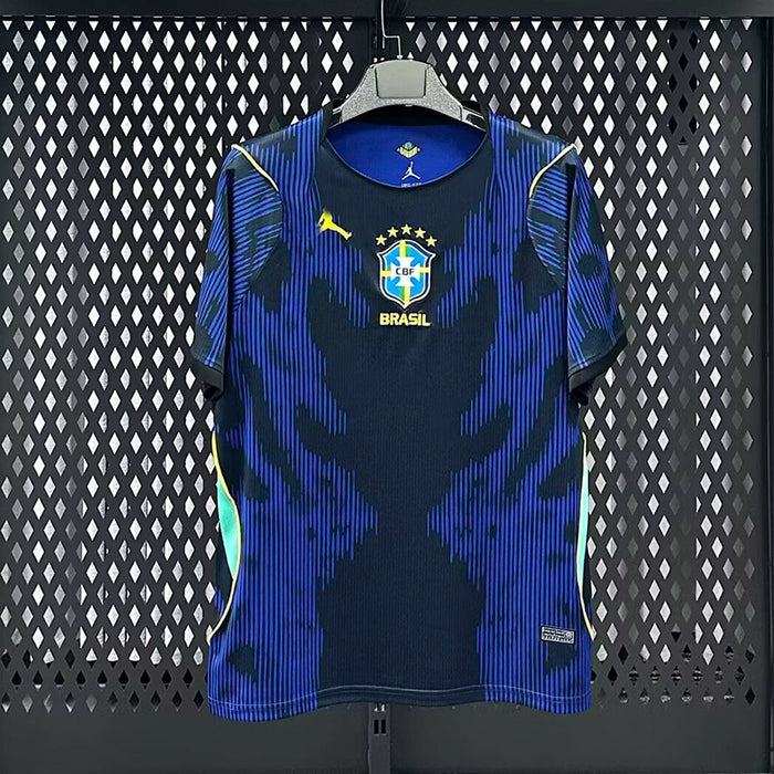 Wholesale World Cup Polyester Brazil Soccer Team Short Sleeve T-Shirt for Men Summer Casual