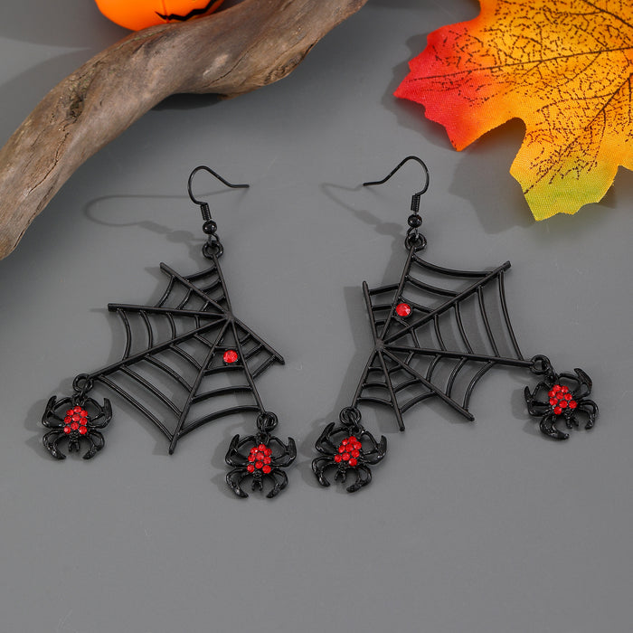 Wholesale Gothic style bat  pendant earrings personality dark ladies jewelry  personality earrings