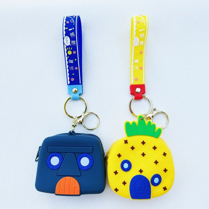 Wholesale Creative Cartoon Coin Purse Keychain JDC-KC-WuYi007