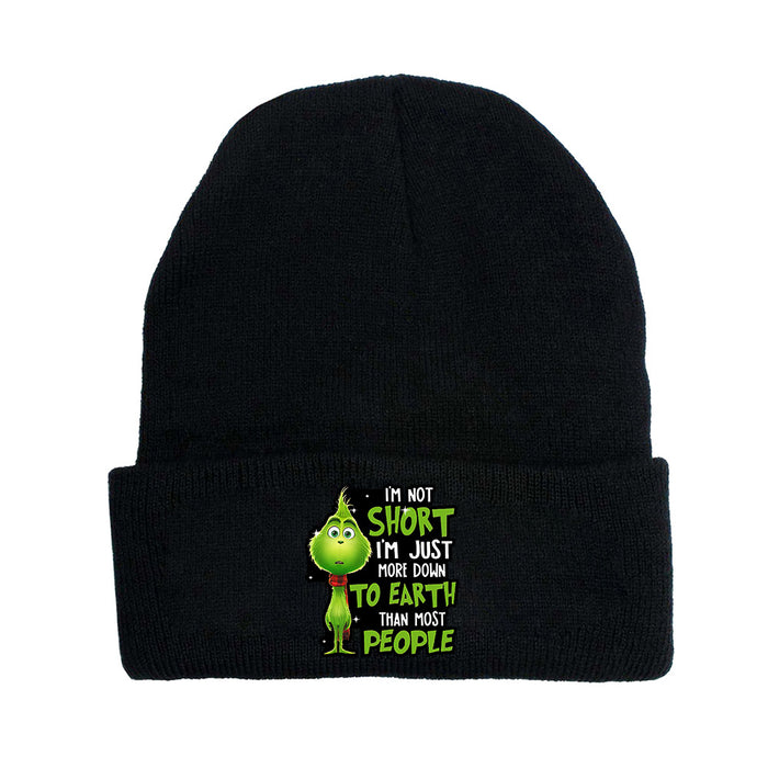 Wholesale Christmas Cartoon Wool Knitted Hat JDC-FH-LaiY005