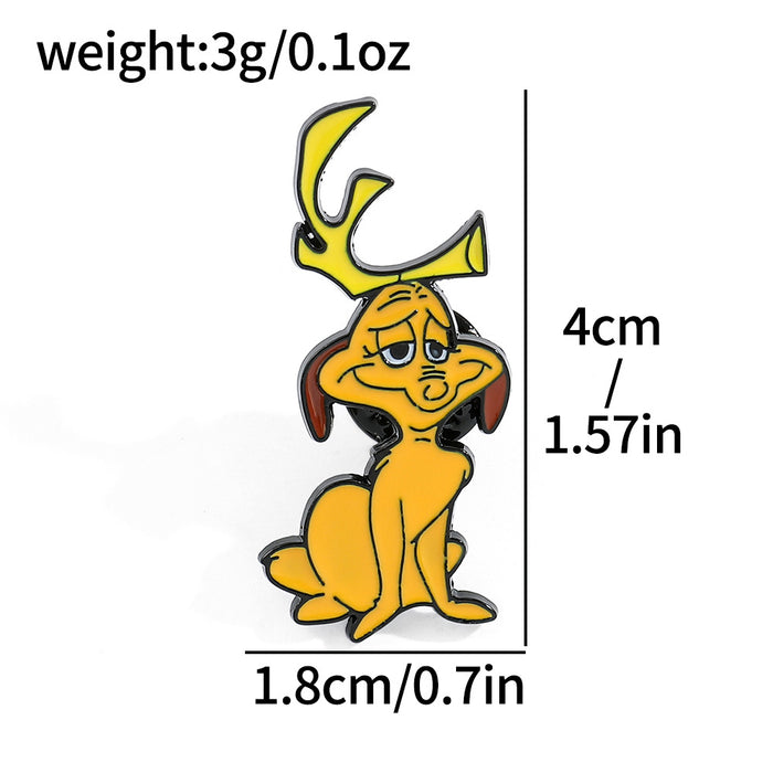 Wholesale Cartoon  Metal Badge Alloy Brooch Clothing Bag Accessories