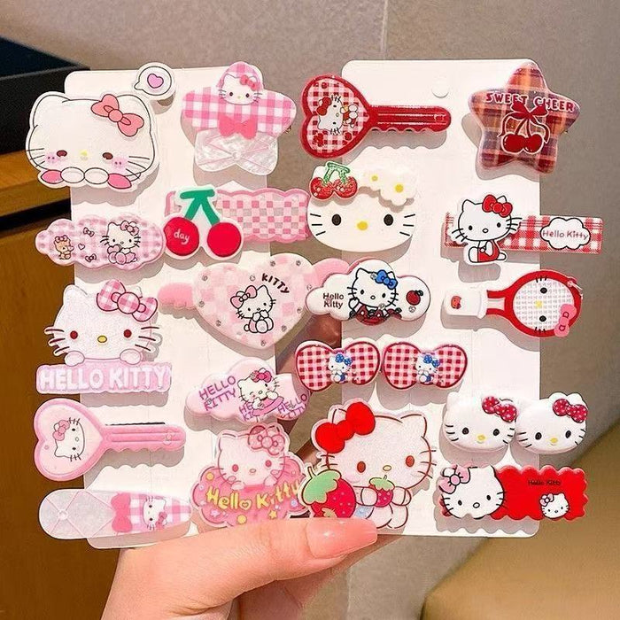 Wholesale Cute cartoon character hair clips for girls