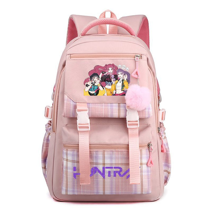 Wholesale  Kpop Printed School Bag Junior High School Large Capacity Backpack