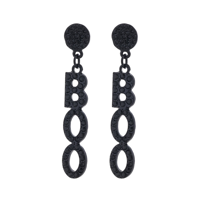 Wholesale -themed full rhinestone earrings