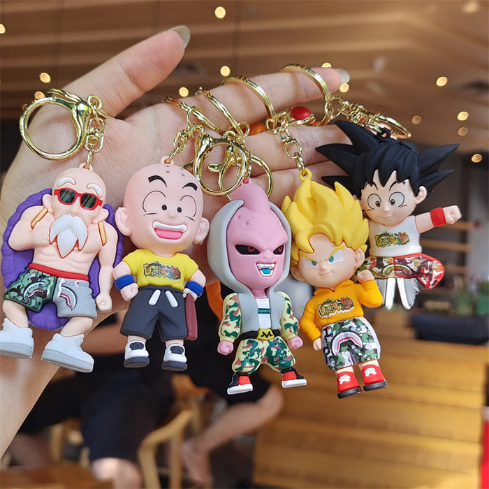 Wholesale Cartoon Silicone Keychains (F) JDC-KC-ZhuoRan002