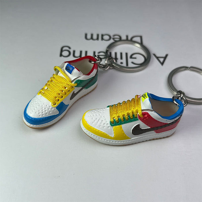 Wholesale Skateboard Shoes PVC Keychains JDC-KC-MiaoY065