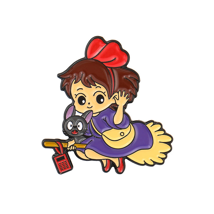 Wholesale Trendy Anime Metal Brooch Pin Cartoon Design Fashion Accessory For Girls Boys Resale
