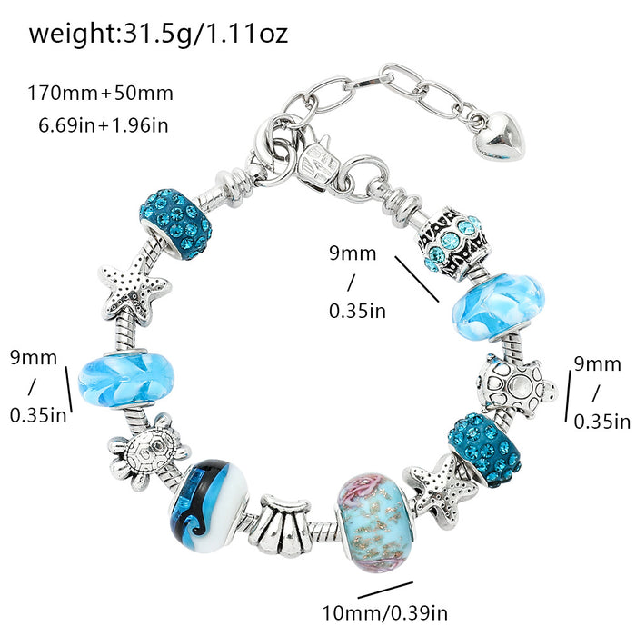 Wholesale Cartoon Anime Alloy Beaded Bracelet JDC-BT-ZhuoS006