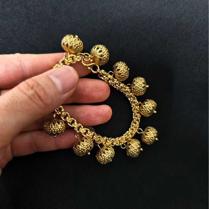 Wholesale Thick Chain Stainless Steel New Square Pearl Embossed Bracelet Multi Element Light Luxury Fashion Bracelet