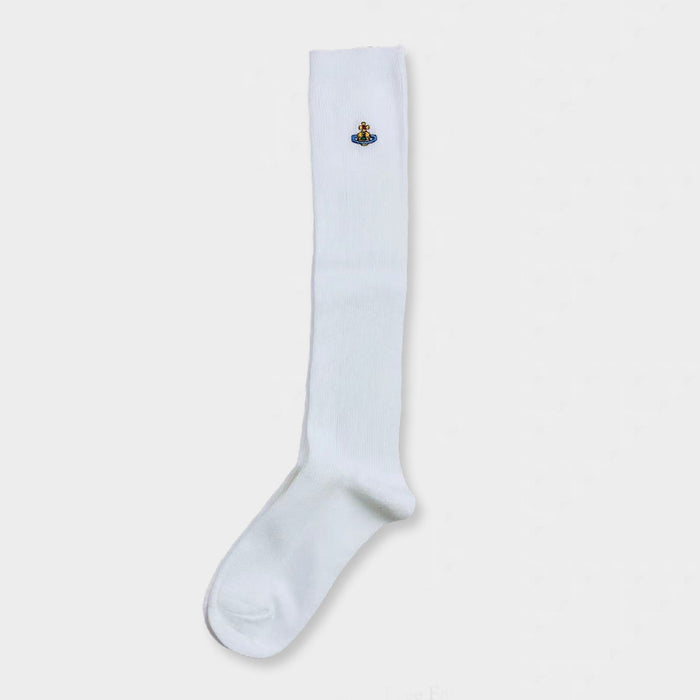 Wholesale Wearing calf socks, college style matching boots, slimming over the knee, pile up long tube