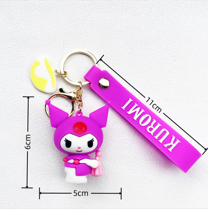 Wholesale PVC Cute Cartoon Doll Keychain JDC-KC-WuYi060