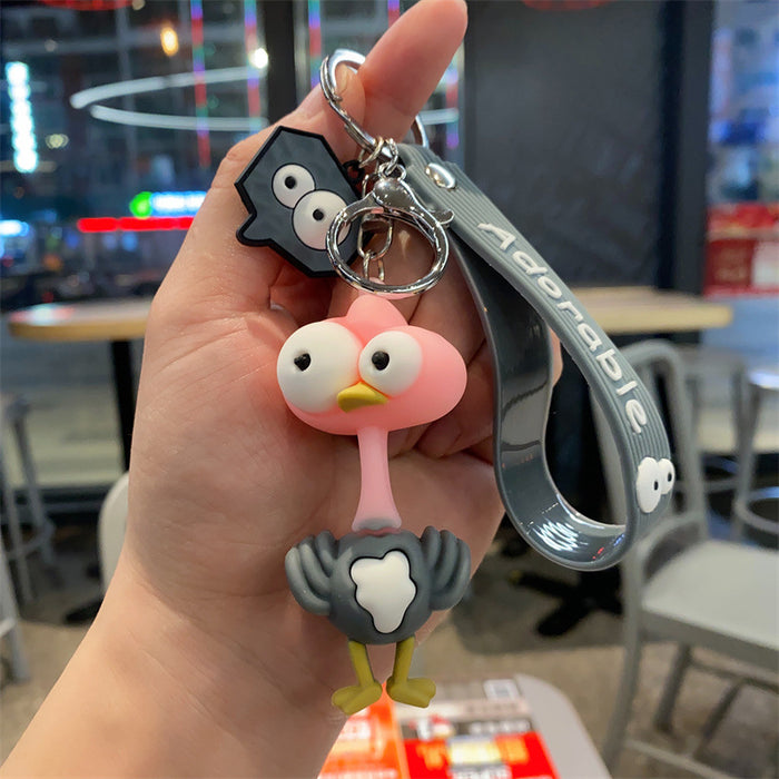 Wholesale Cute Eye-Popping Animal Keychain