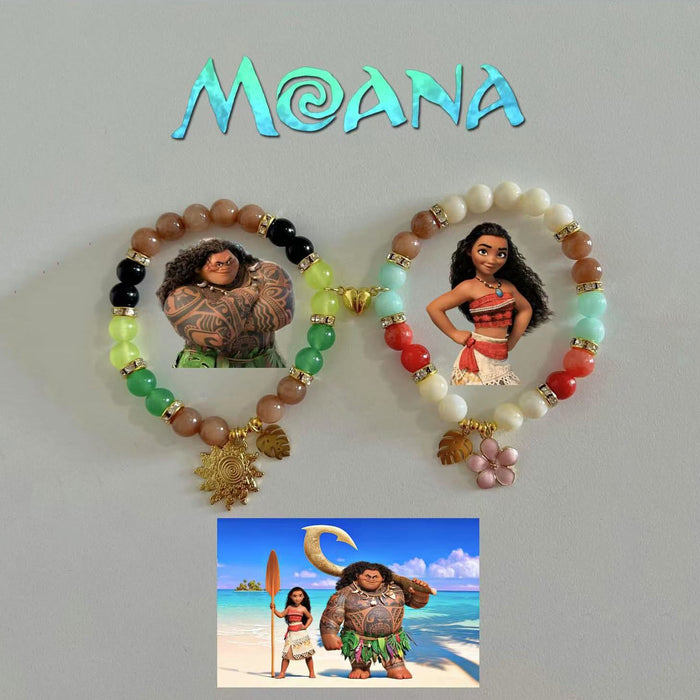 Wholesale bat guitar love butterfly IP love magnetic attraction men and women couples bracelet elastic bracelet