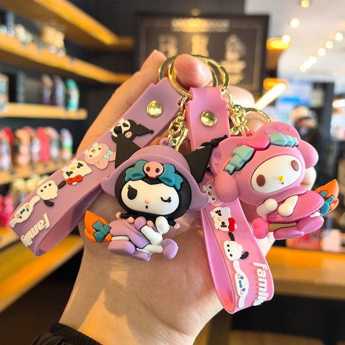 Wholesale Magic Cute Doll Pendant Schoolbag Keyring