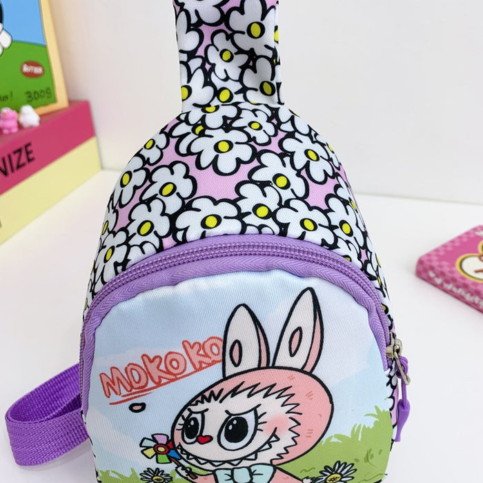 Wholesale  Kids Coin Purse   Cartoon Printed Chest Bag