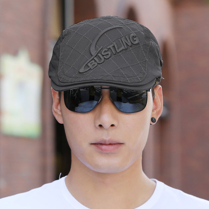 Wholesale beret casual all-match men's peaked cap sun hat forward hat