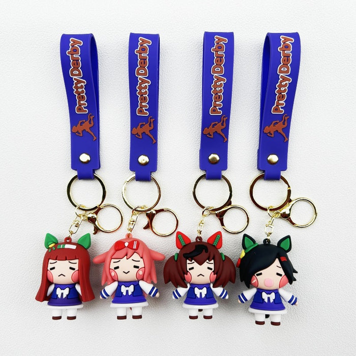 Wholesale Cartoon Doll Silicone Keychain (F) JDC-KC-Chucheng005