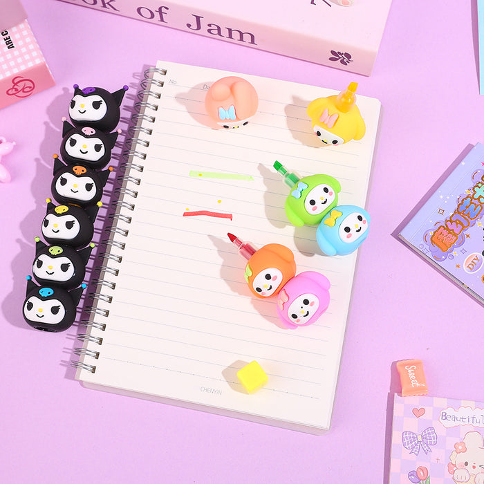 Wholesale Cute Cartoon Jenga Highlighter Pen