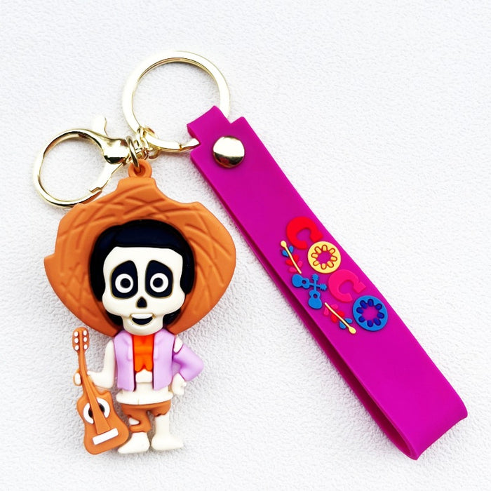 Wholesale PVC Cartoon Doll Keychain JDC-KC-WuYi183