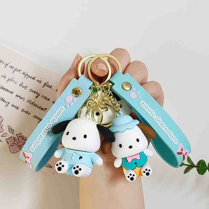 Wholesale Cartoon Silicone Doll Keychain JDC-KC-HaoXi023