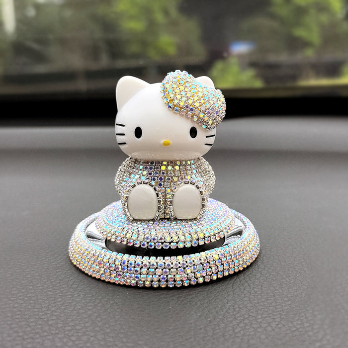 Wholesale Cute cat-shaped solid perfume car accessories