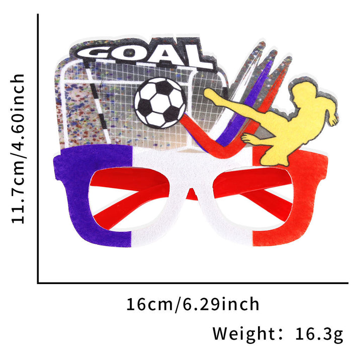 Wholesale 2026 World Cup Fans Glasses Cheer Decoration