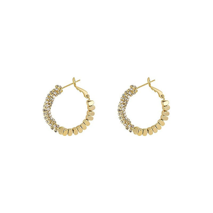 Wholesale Circle Alloy Earrings JDC-ES-PangD004