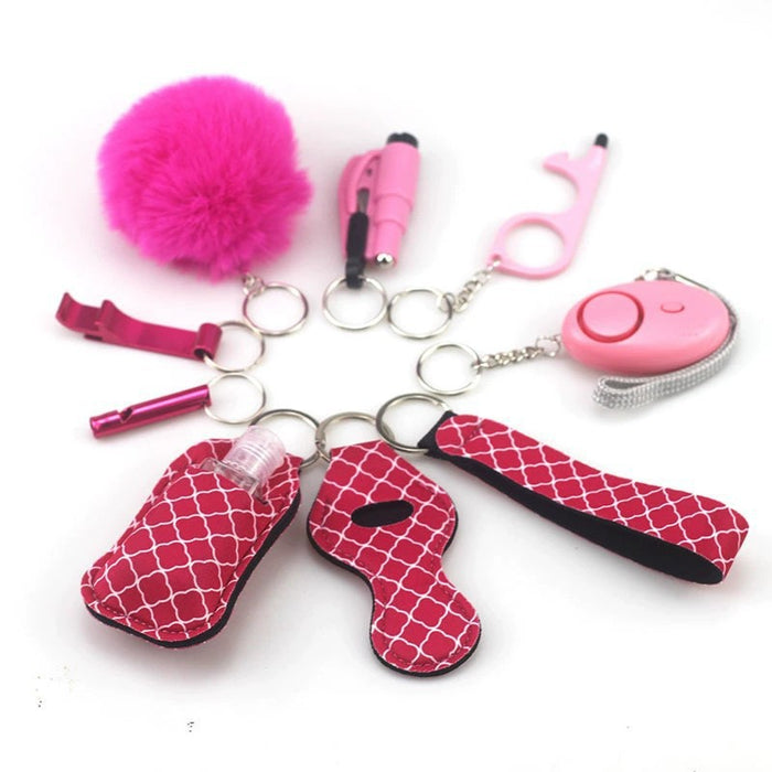 Wholesale Multifunctional Keychain 10-piece Set JDC-KC-TouMS019