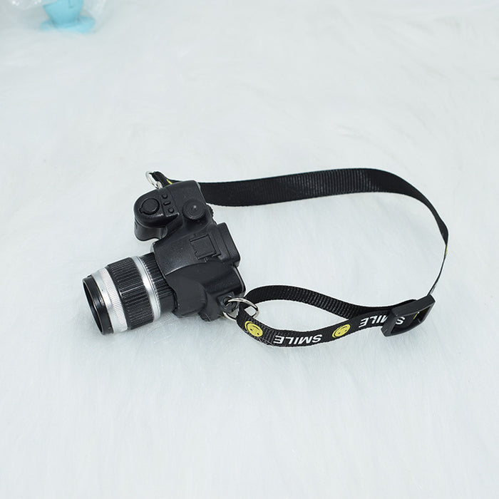 Wholesale Doll Cute  Camera Pendant Flash Toy Accessories Adjustable Baby Doll Camera Pendant